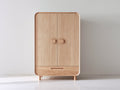 Armoire - Bois - 84x48x180 cm - Bois naturel - Rangement vêtements