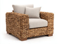 Fauteuil en rotin-rotin-bois-94x88x79 cm-naturel-écru-rustique